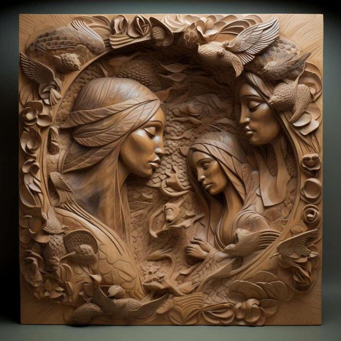 نموذج ثلاثي الأبعاد لآلة CNC 3D Art 